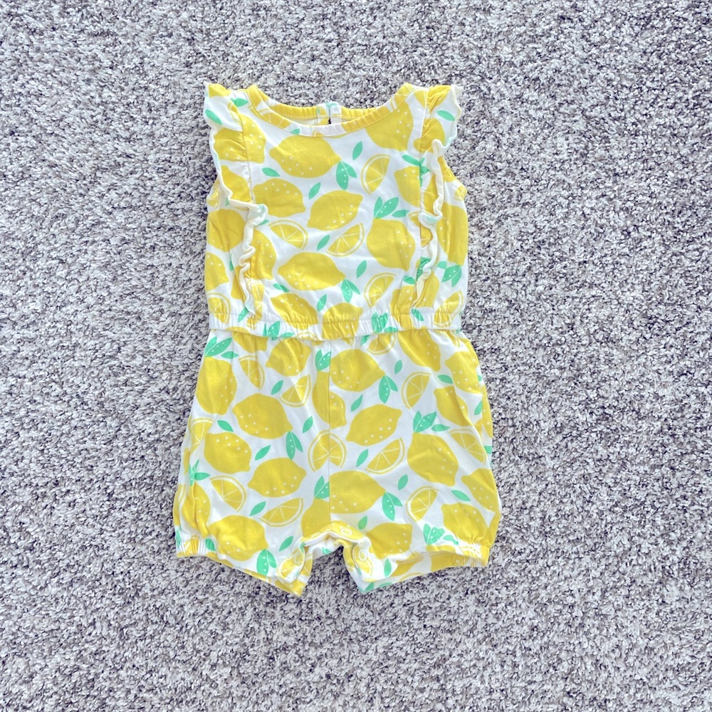 Carter’s Just One You lemon print romper